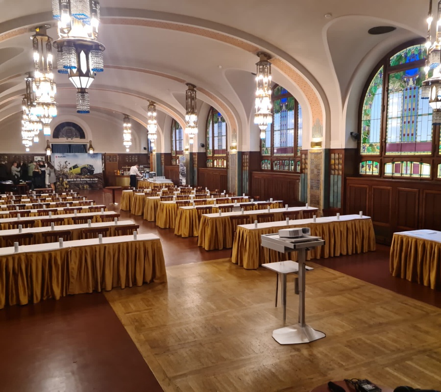 Variabilní prostor</br>až pro 200 hostů